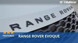 Range Rover Evoque Features | YallaMotor