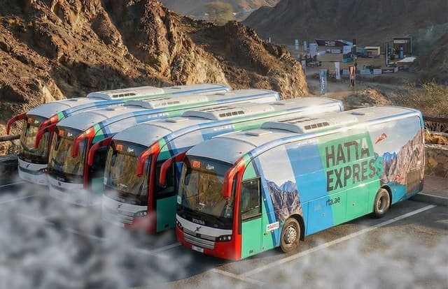 أفضل وسيلة اقتصادية للذهاب من دبي إلى حتا عبر حافلة حتا إكسبريس