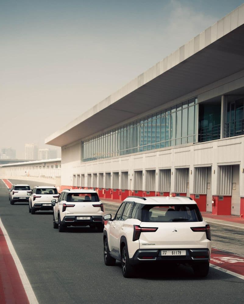 Al Habtoor Motors hosts exclusive Media and Influencer Test Drive Experience for the All-New Mitsubishi Destinator at Dubai Autodrome Al Habtoor Motors hosts exclusive Media and Influencer Test Drive Experience for the All-New Mitsubishi Destinator at Dubai Autodrome