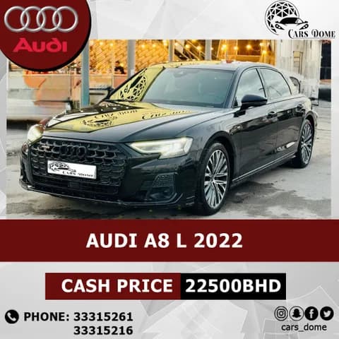 Used Audi A8 3.0L (290 HP) 2022 Used Audi A8 3.0L (290 HP) 2022 used_cars.forSale