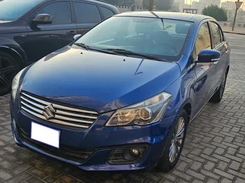 سوزوكي سياز 1.4L GLX 2017 مستعملة سوزوكي سياز 1.4L GLX 2017 مستعملة للبيع