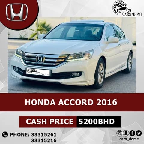 Used Honda Accord 2.4L EXL 2016 Used Honda Accord 2.4L EXL 2016 for sale