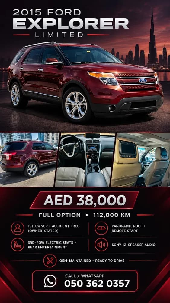 Used Ford Explorer Explorer - Limited 2015