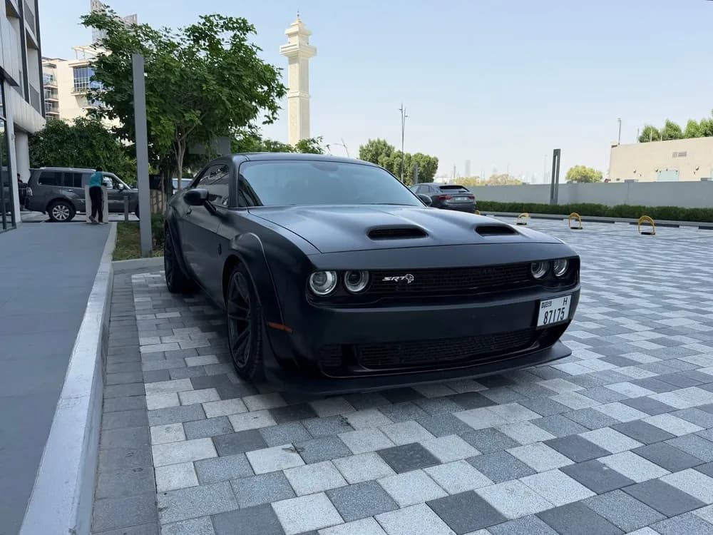 دودج تشالنجر 6.2L SRT Hellcat Widebody 2022 مستعملة